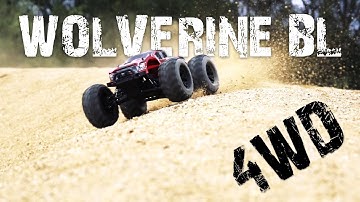 HSP 1/10 Wolverine Brushless 4WD RC Monster Truck - 94701PRO