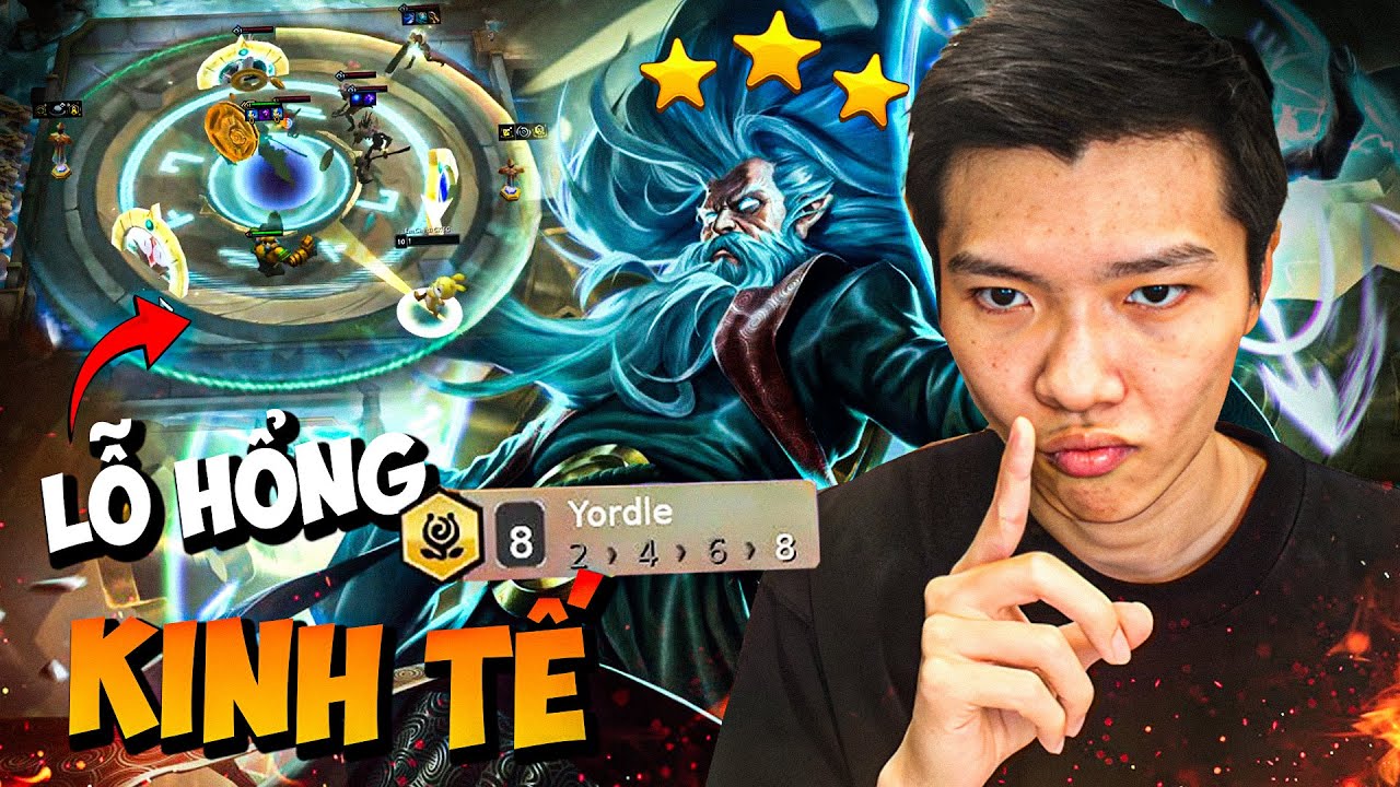 LỐI CHƠI 8 YORDLE UP CẤP EXODIA VÀ ĐÓ LÀ ZILEAN 3 SAO MÃN ĐÔI NHÃN