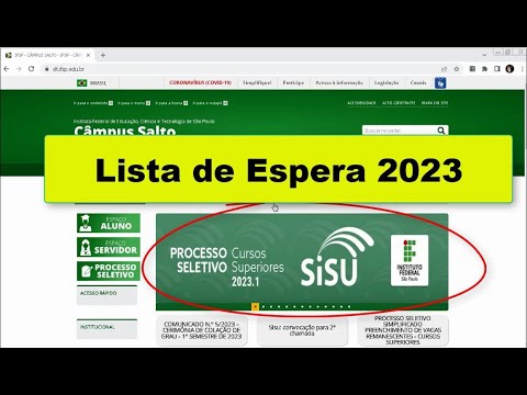 MEDICINA- SISU: QUAIS LISTAS DE ESPERA RODAM MAIS???? ATUALIZADO