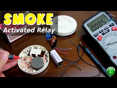 smoke-activated-relay-circuit(modified-smoke-alarm)