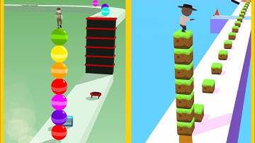 Stack Rider Vs Cube Surfer: All Levels Gameplay - New Update Android, iOS #3