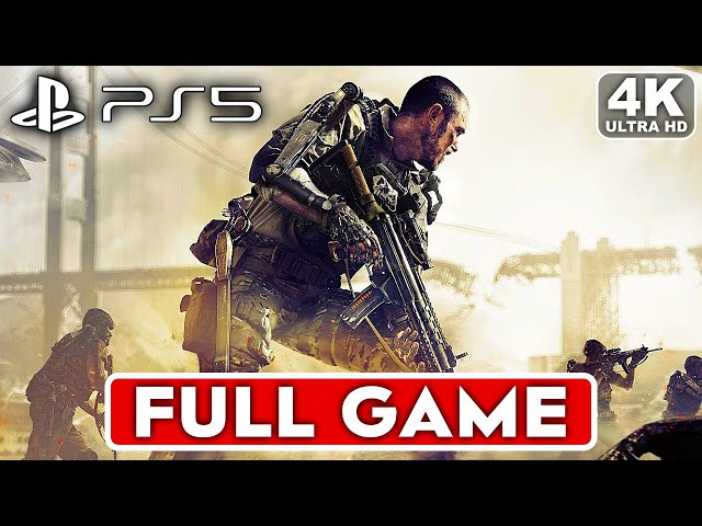 CALL OF DUTY ADVANCED WARFARE PS5 Gameplay Walkthrough Part 1 Campaign FULL  GAME 4K No Commentary 