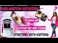 Sublimation Saturday, Watch Me Transform This Michaels Trucker Hat with the HTVRONT Auto Hat Press