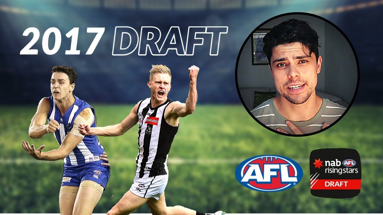 RANKING THE 2017 AFL DRAFTEES YouTube