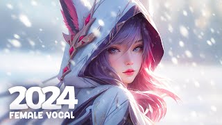 Female Vocal Music Mix 2024  EDM, Dubstep, DnB, Trap, Electro House  Vocal Gaming Music 2024