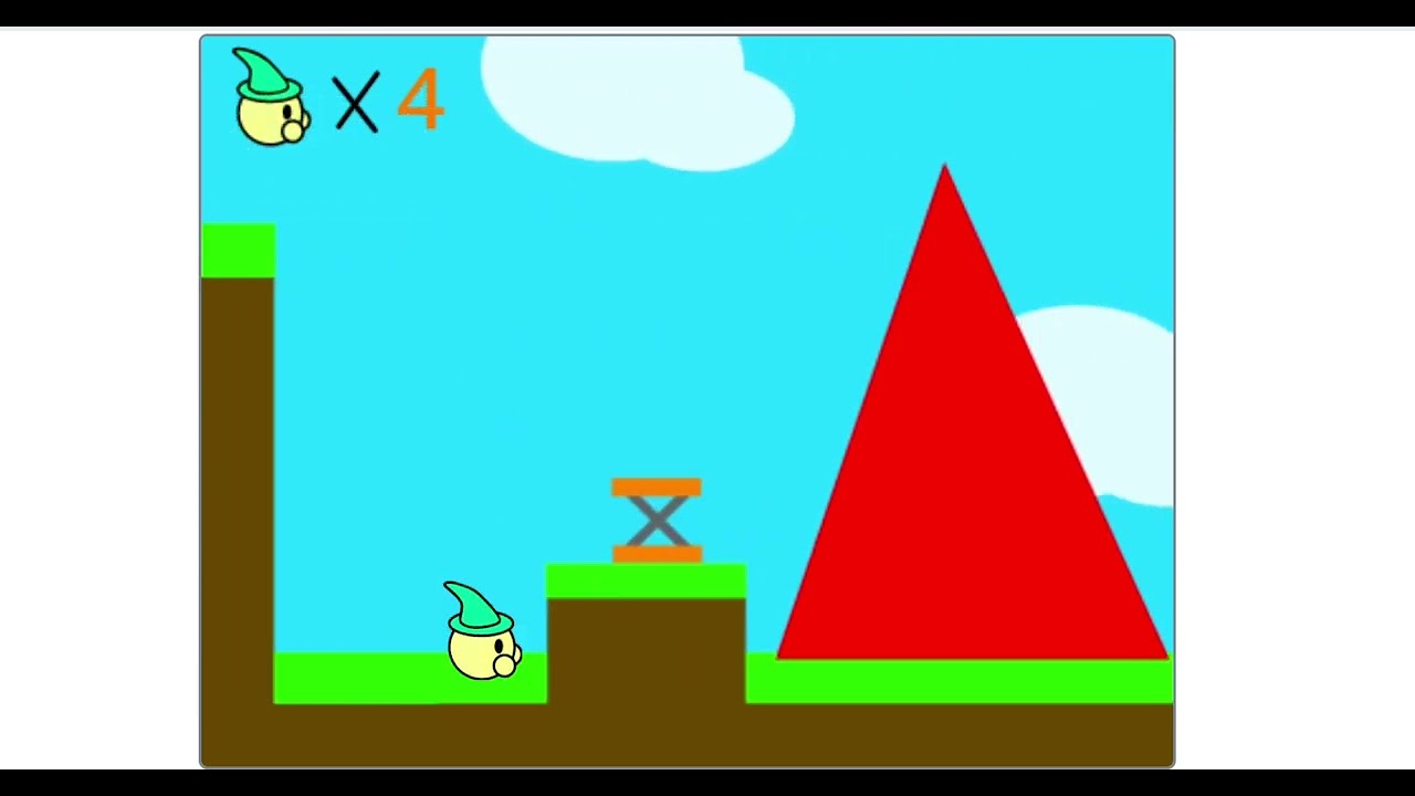 スクラッチで簡単シューティングゲームを作る方法｜点数・ライフ・背景スクロール