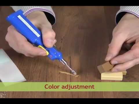 How To Repair A Scratch In Laminate And Wood Youtube