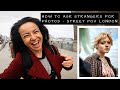 HOW TO ASK STRANGERS FOR PHOTOS  - STREET POV LONDON
