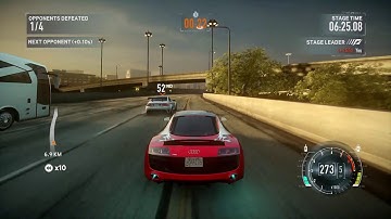 Need For Speed: The Run Gameplay  Audi R8 V10 | Stage 9