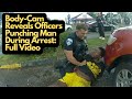 Man Fights With Police and Ends Up Getting Punched in the Face