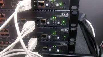 DellPowerConnect3324 Stacking Demo