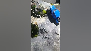 SMOOTH SCX24 INJORA 50T PRO IS SO GOOD #scx24 #rccar #shorts #rc #crawler #4x4