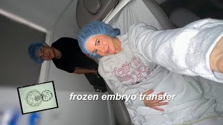 Our First Frozen Embryo Transfer  IVF Journey