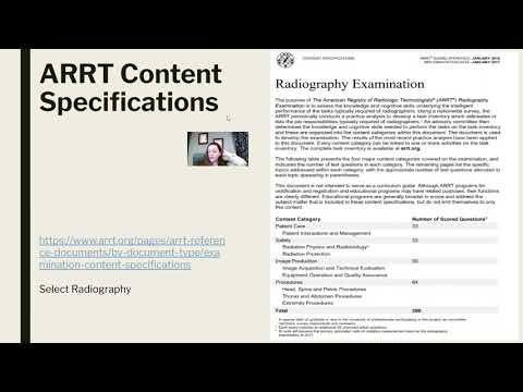 Get Organized for the ARRT exam!