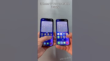 iPhone 17 Pro vs iPhone 15 Pro - iOS 26 Comparison #shorts #trending #iphone #apple #viral #video