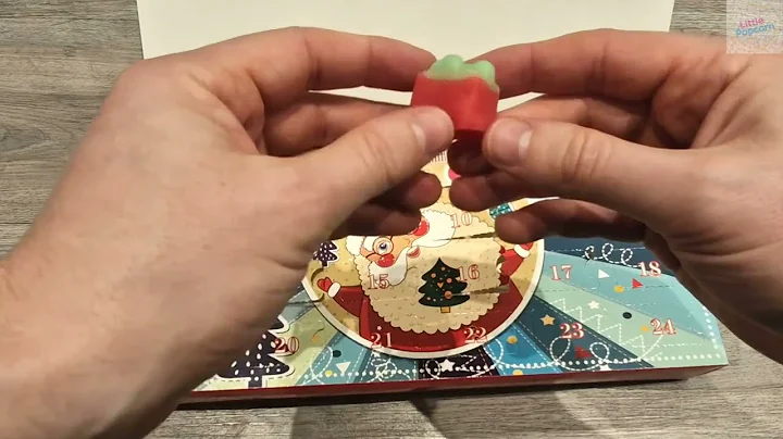 Day 20 Christmas Advent Calendar Squishies Bath Toys Opening Squishy Kawaii Mochi Fidget Toy Unboxin