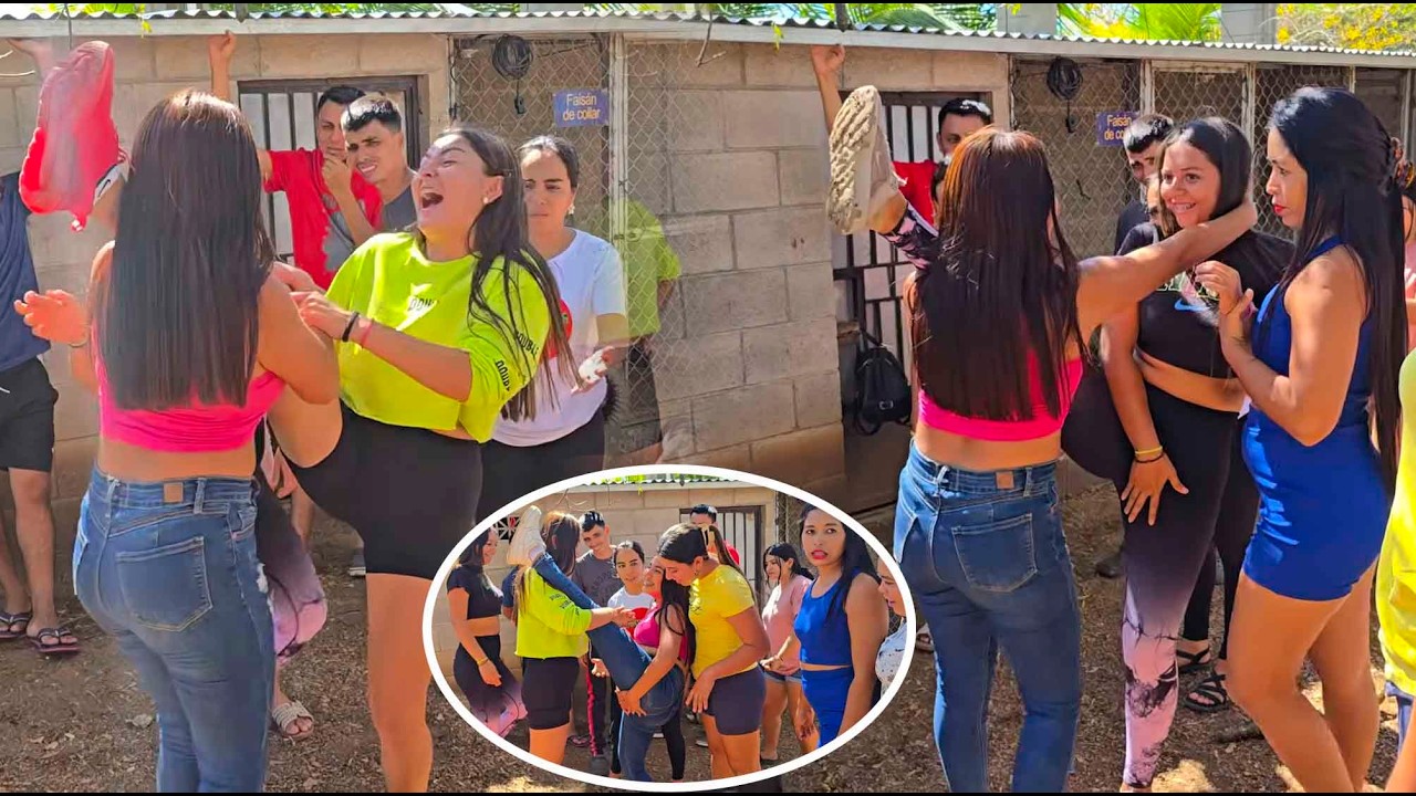 Ayudamos a desgonzar a las chicas.