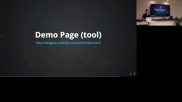 Web Performance API - Tomer Levy (Hebrew)