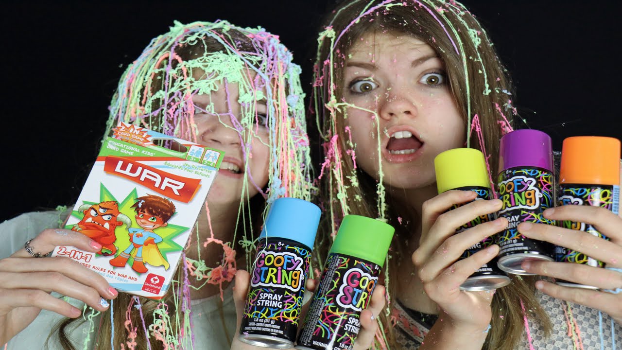 Silly String War YouTube