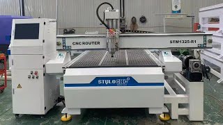 What Can 4'x8' STM1325-R1 CNC Router with 4th Rotary Axis Do?
