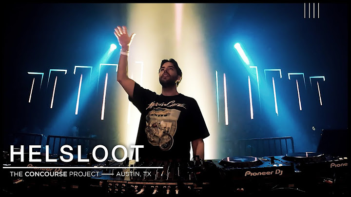 Helsloot at The Concourse Project | Full Set (NYE 31 Dec 2024)