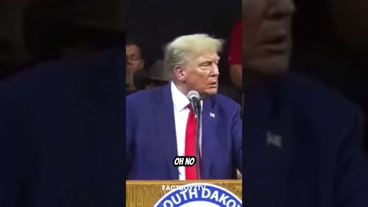 The Moment Donald Trump Became Emotional In South Dakota Facts Politics Trump2024 Usa