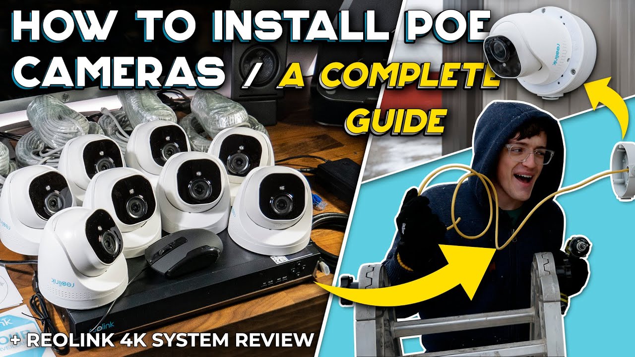 Download How To Setup a WIRED PoE Camera System From Start-to-Finish! || Reolink RLK16-800D8 4K System Review
