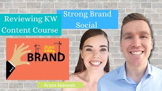 Reviewing Strong Brand Social Express Course By KW Content