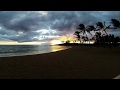 Hawaiian sunset on Kauai - GoPro time lapse