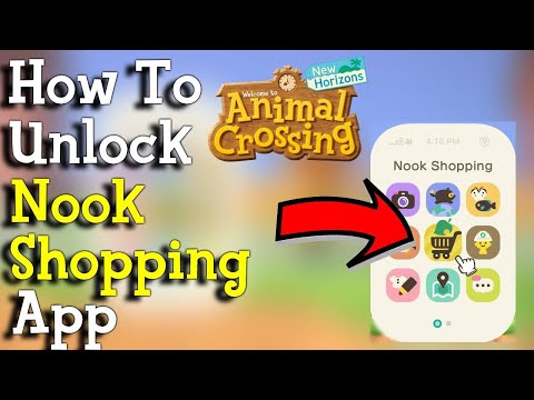 How to Unlock Nook Shopping App | Nook Shopping App ACNH | ACNH Nook Shopping App | Nook Shopping