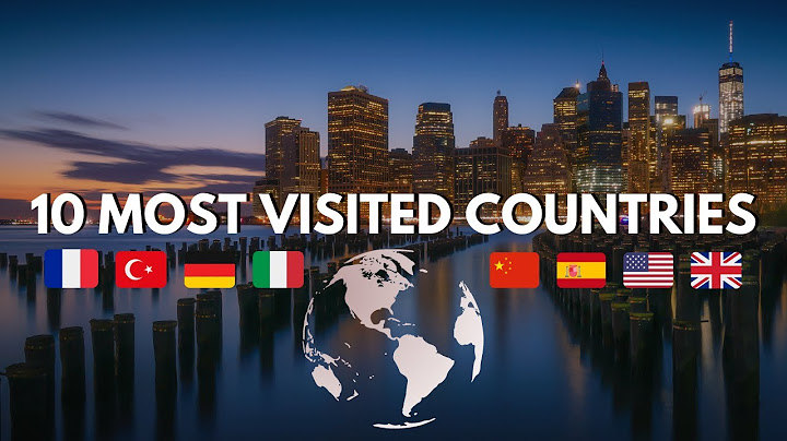 10 MOST VISITED COUNTRIES In The World