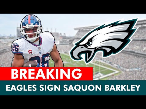 BLOCKBUSTER MOVE Eagles SIGN RB Saquon Barkely In NFL Free Agency  Philadelphia Eagles News