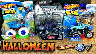 Toy Monster Truck Reveal | Episode #42 | Hot Wheels & Monster Jam Halloween Reveal and Track