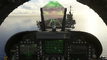 HDS - Carrier Landing and Takeoff F18 - MSFS