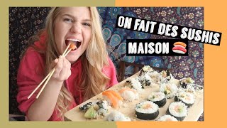 Je fais des sushis MAISON ?