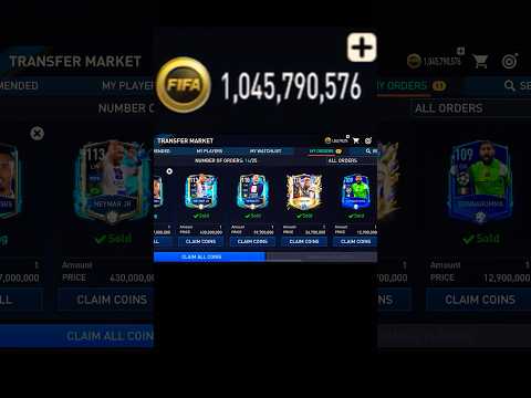 1 Billion Coins Made! #fifamobile