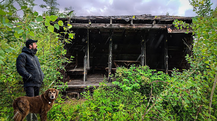 Discovered an ABANDONED Log Cabin in Remote Wilderness