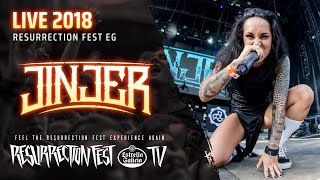 Jinjer - Captain Clock (Official Live At Resurrection Fest Eg 2018)