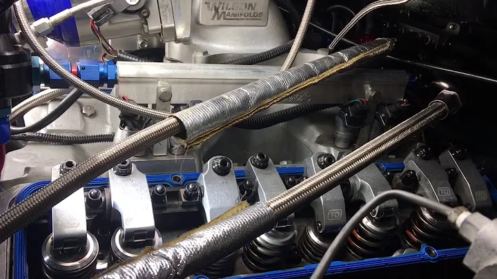 Lt1 afr head with offset T&D shaft rockers