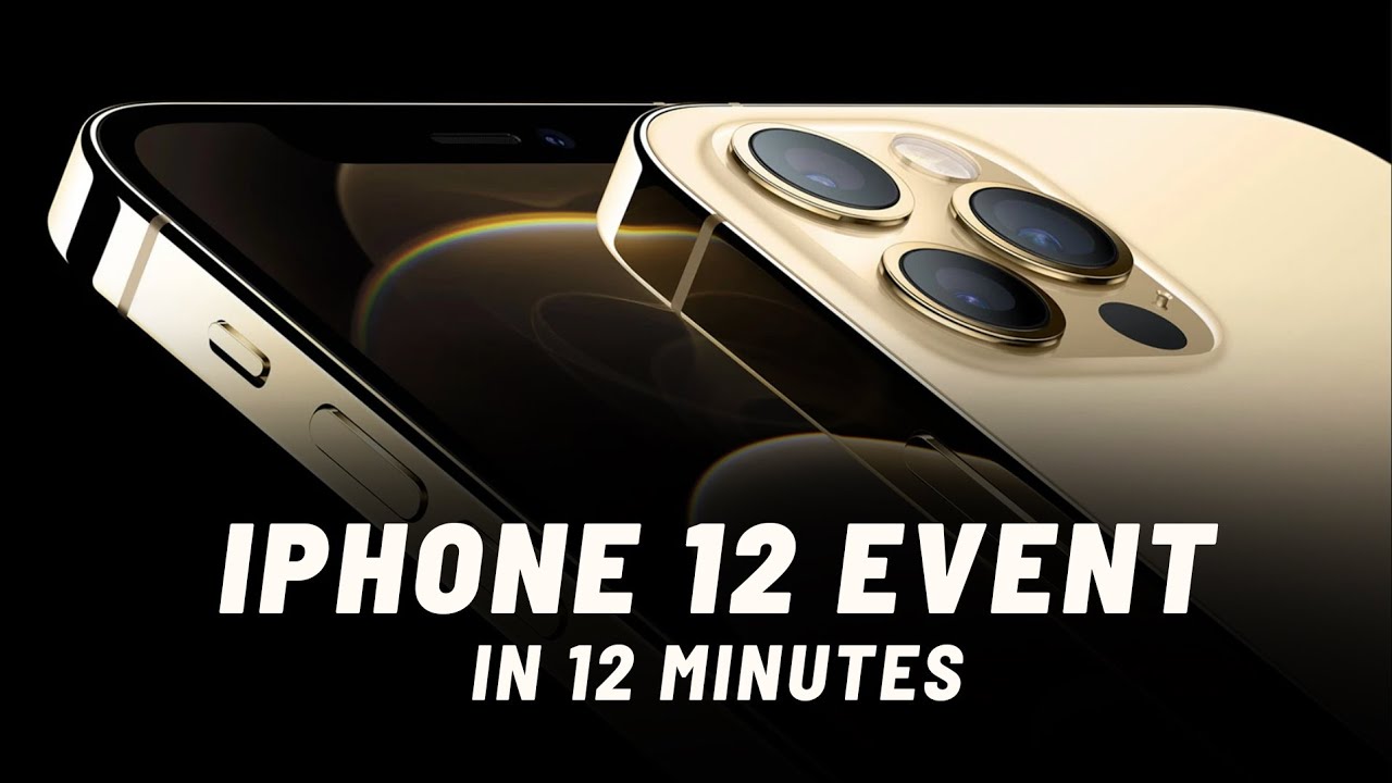 Apple iPhone 12 event in 12 minutes