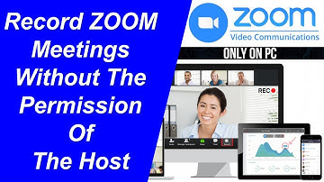 Record ZOOM Meetings Without The Permission Of The Host