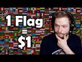 Donating $1 For Every Flag I Don't Know - Geography Challenges