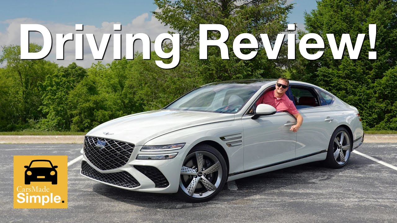 2025 Genesis G80 3.5T Sport Prestige Driving Review | Excellent Luxury Sedan
