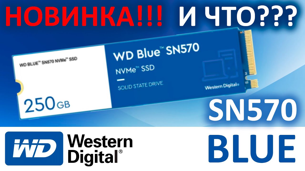 WD Blue SN570 WDS500G3B0C 500 GB - купити SSD-накопичувач: ціни