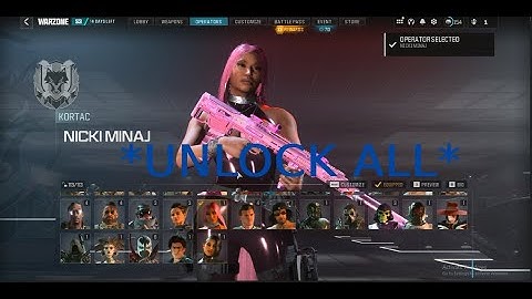 [SEASON 3] UNLOCK ALL TOOL MW3 / WARZONE 3 - UNLOCK ALL NEW CAMOS, OPERATORS & MORE  *UD*