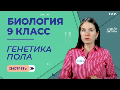 Генетика пола. Сцепленное с полом наследование. Урок 20. Биология 9 класс