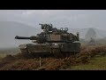 Боевые танки LEOPARD 2A5 • M1A2 ABRAMS в действии живой огонь