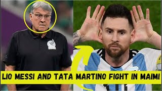 Tata Martino and lio figth would still sign up for Lionel Messi project with his eyes closed despite