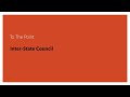 Inter State Council  | #currantaffairs #civilservices2023 #civilserviceshub #ias #upsc |