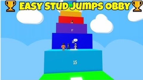 easy stud jumps/easy stud jumps obby/easy stud jumps obby glass bridge/easy stud jumps obby roblox